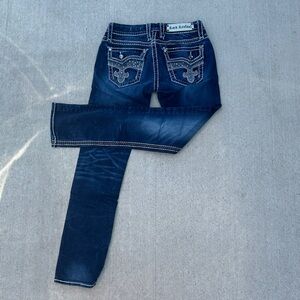 Rock Revival Dark Blue Skinny Jeans